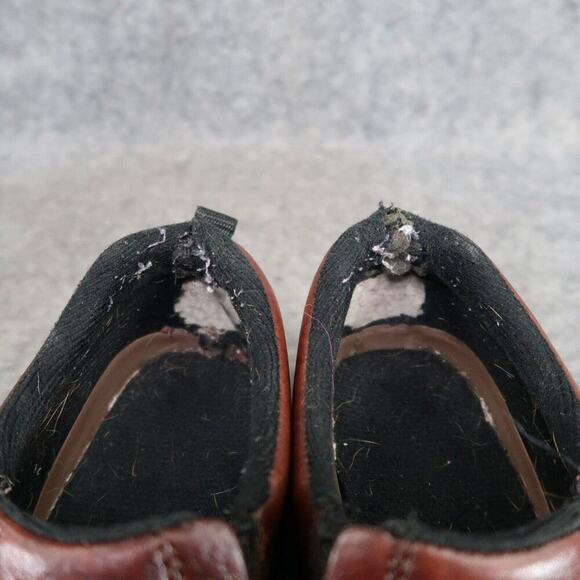 Roper Shoes Womens 7 Slip On Casual Moc Leather Performance Brown Work Comfort - Picture 12 of 15